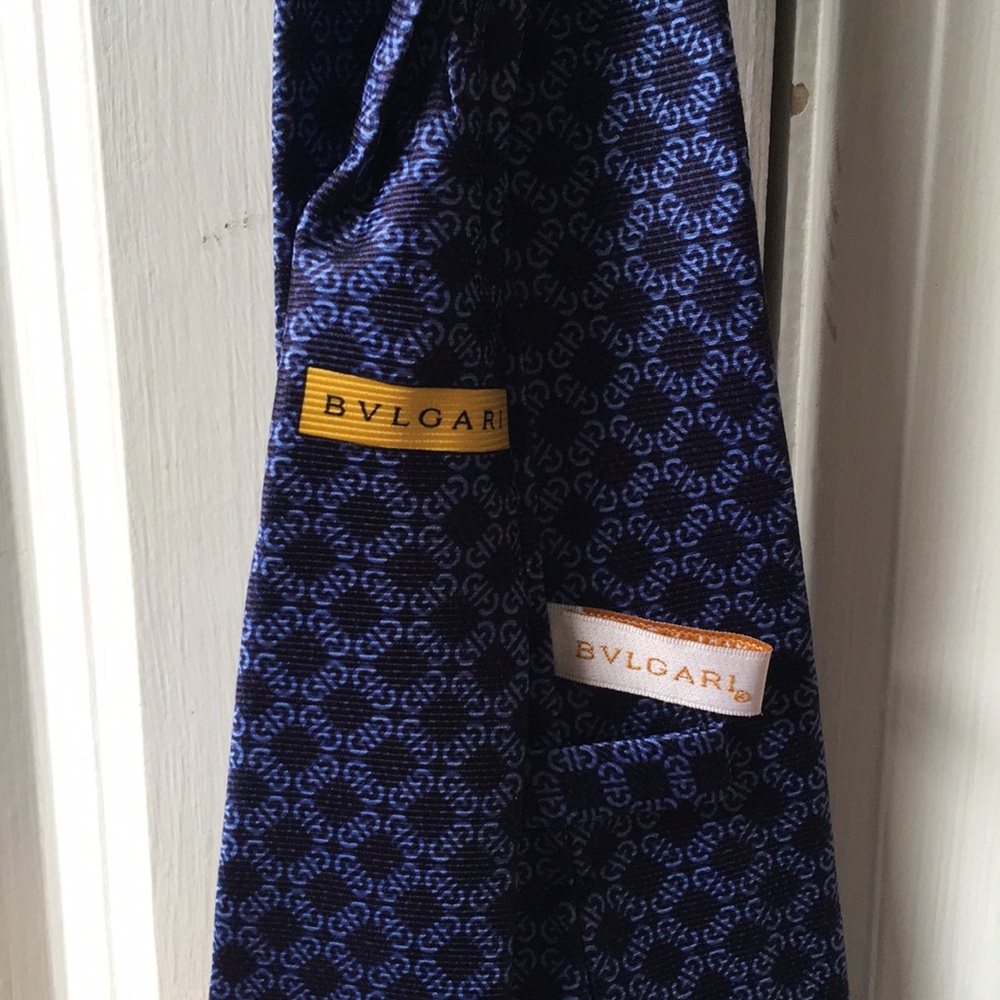 Bvlgari Tie blue